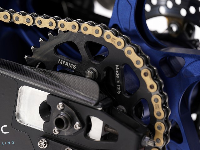 Chain & Sprockets - We use RK chains, who sent us a lighter spec for 2020. Gandini join us for 2020 providing sprockets.