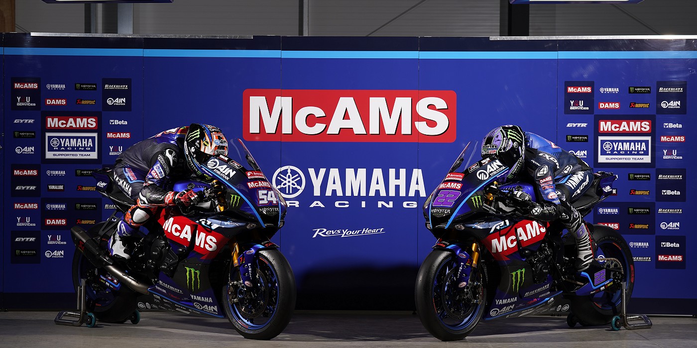 McAMS Yamaha Fired Up for Silverstone Season Opener - McAMS Yamaha